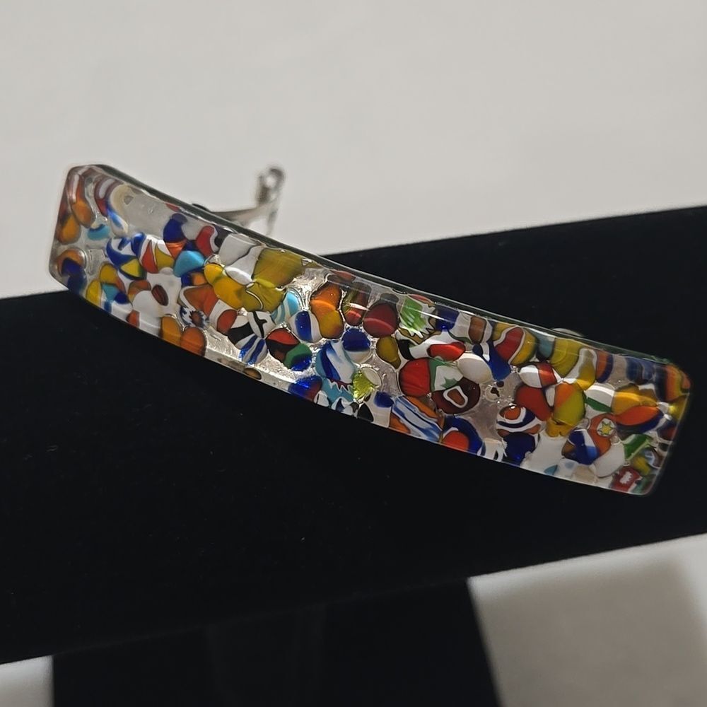Murano Glass Hair Barrette